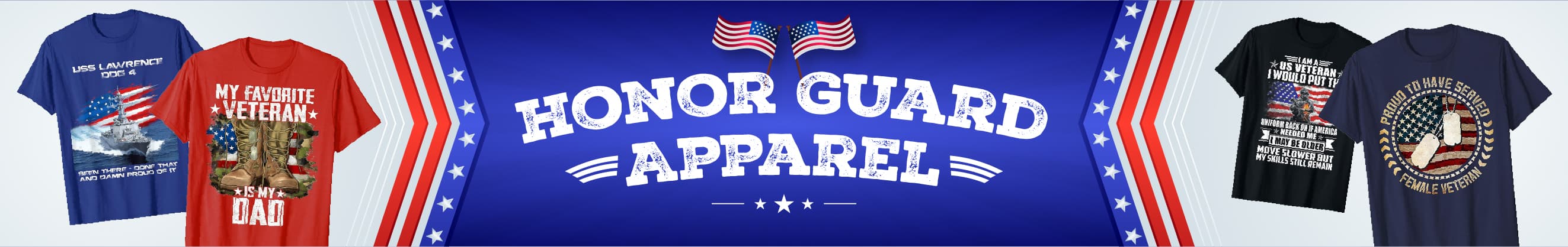 Honor Guard Apparel banner